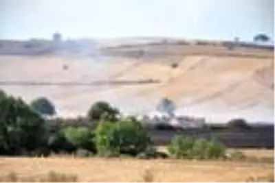 Son dakika haber: Malkara'da çıkan anız yangınında 700 dönüm arazi zarar gördü