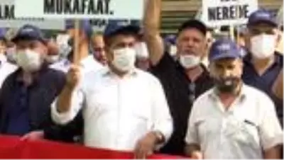Taksiciler ve servisçiler İBB yönetimini protesto etti Taksiciler ve servisçiler İBB yönetimini protesto etti