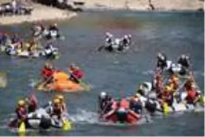 Tunceli'de, 'Avrupa Hareketlilik Haftası'nda rafting yarışması düzenlendi Tunceli'de, 'Avrupa Hareketlilik Haftası'nda rafting yarışması düzenlendi