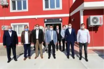 Vali Mustafa Masatlı iki OSB'de incelemelerde bulundu Vali Mustafa Masatlı iki OSB'de incelemelerde bulundu