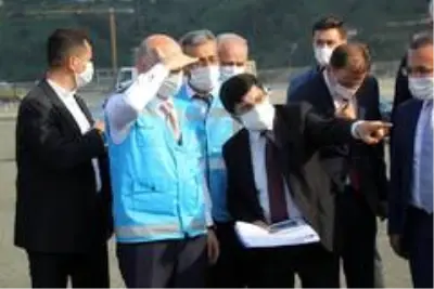 Son Dakika | Bakan Adil Karaismailoğlu Rize-Artvin Havalimanı inşaatında incelemelerde bulundu Son Dakika | Bakan Adil Karaismailoğlu Rize-Artvin Havalimanı inşaatında incelemelerde bulundu