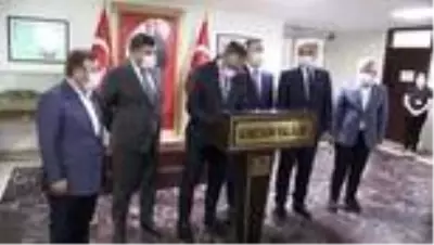 Bakan Kasapoğlu, Çotanak Spor Kompleksi'nde incelemelerde bulundu Bakan Kasapoğlu, Çotanak Spor Kompleksi'nde incelemelerde bulundu