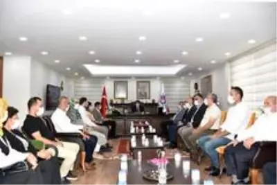 Başkan Çelik AK Parti Şehzadeler Teşkilatı'nı ağırladı Başkan Çelik AK Parti Şehzadeler Teşkilatı'nı ağırladı