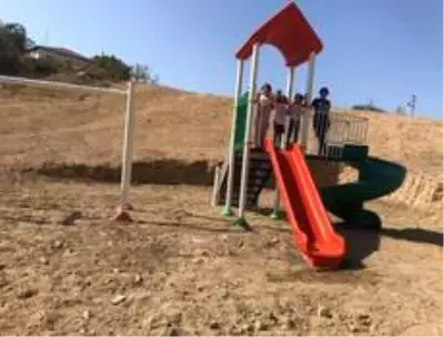Başkan Şahiner çocukların istediği parkı yaptırdı Başkan Şahiner çocukların istediği parkı yaptırdı
