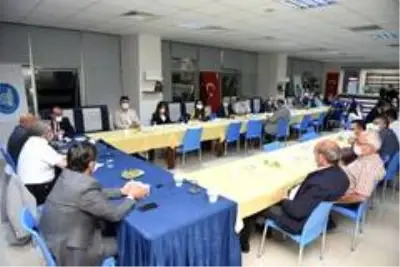 Belediye Meclis Üyeleriyle bir araya geldi Başkan Aşgın; Belediye Meclis Üyeleriyle bir araya geldi Başkan Aşgın;