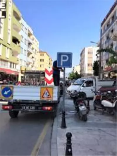 Büyükşehir 47 Bin 927 trafik levhası üretti Büyükşehir 47 Bin 927 trafik levhası üretti