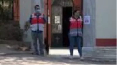 Son dakika haberi: (Havadan fotoğraflarla) Büyükada'daki Aya Yorgi Kilisesi'ne tırmanışa koronavirüs engeli