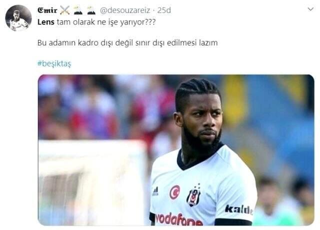 Jeremain Lens'in Rio Ave maçındaki performansı, Beşiktaş taraftarını çileden çıkardı Jeremain Lens'in Rio Ave maçındaki performansı, Beşiktaş taraftarını çileden çıkardı