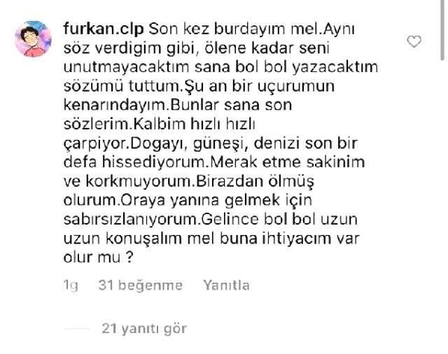 Kayalıklardan atlayarak yaşamına son veren Furkan'ın dayısı: İzmir'deki genç kızın intiharından etkilendi Kayalıklardan atlayarak yaşamına son veren Furkan'ın dayısı: İzmir'deki genç kızın intiharından etkilendi
