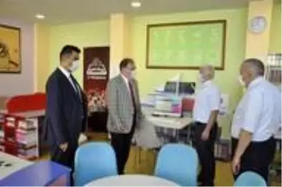 Kaymakam Türköz okulları inceledi Kaymakam Türköz okulları inceledi