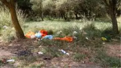 Sazlıdere Barajı'nda korkutan görüntü Sazlıdere Barajı'nda korkutan görüntü