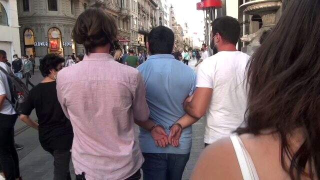 Taksim'de genç kadını taciz eden şahsın iddianamesi hazırlandı! 13 yıl hapsi isteniyor