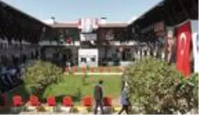 Tokat'ta yangında hasar gören Yazmacılar Hanı yeniden hizmete açıldı Tokat'ta yangında hasar gören Yazmacılar Hanı yeniden hizmete açıldı