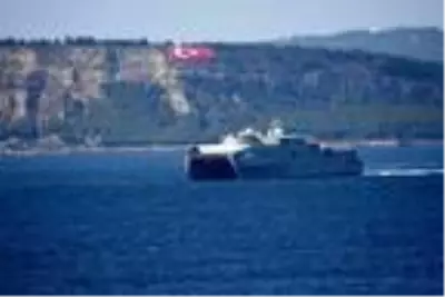 Son dakika haberi: ABD hızlı transfer gemisi 'USNS Yuma', Çanakkale Boğazı'ndan geçti Son dakika haberi: ABD hızlı transfer gemisi 'USNS Yuma', Çanakkale Boğazı'ndan geçti