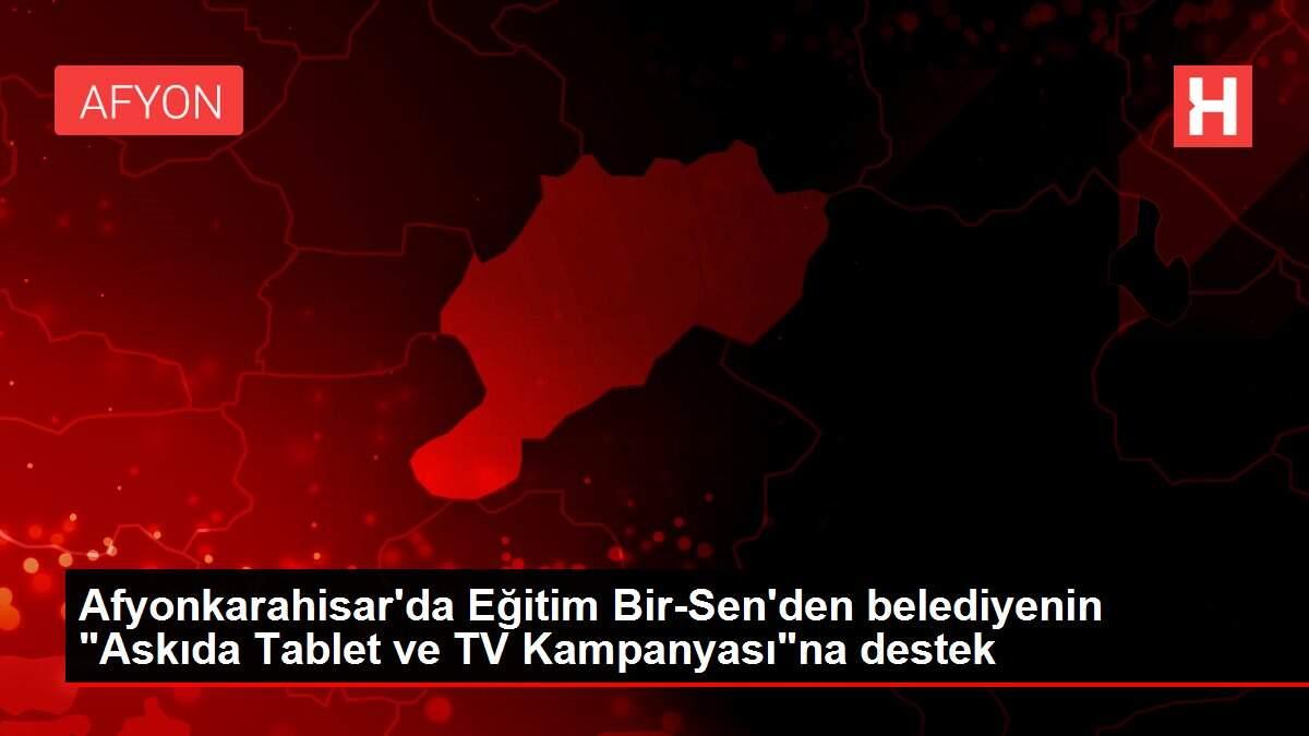 Afyonkarahisar'da Eğitim Bir-Sen'den belediyenin Afyonkarahisar'da Eğitim Bir-Sen'den belediyenin