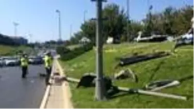 Bakırköy'de trafik kazası Bakırköy'de trafik kazası
