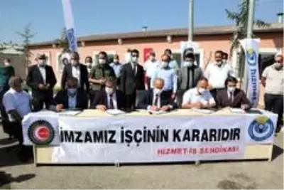 Başkan Akman işçinin hakkını işçiye teslim etti Başkan Akman işçinin hakkını işçiye teslim etti