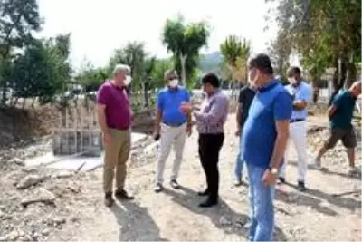 Başkan Topaloğlu, çalışmaları denetledi Başkan Topaloğlu, çalışmaları denetledi