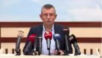 CHP Grup Başkanvekili Özgür Özel, gündemi değerlendirdi CHP Grup Başkanvekili Özgür Özel, gündemi değerlendirdi