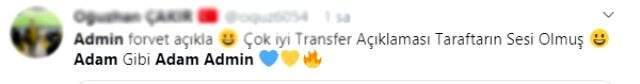 Fenerbahçe'nin Samatta paylaşımındaki 'Admin adam' detayı taraftarın dikkatinden kaçmadı Fenerbahçe'nin Samatta paylaşımındaki 'Admin adam' detayı taraftarın dikkatinden kaçmadı