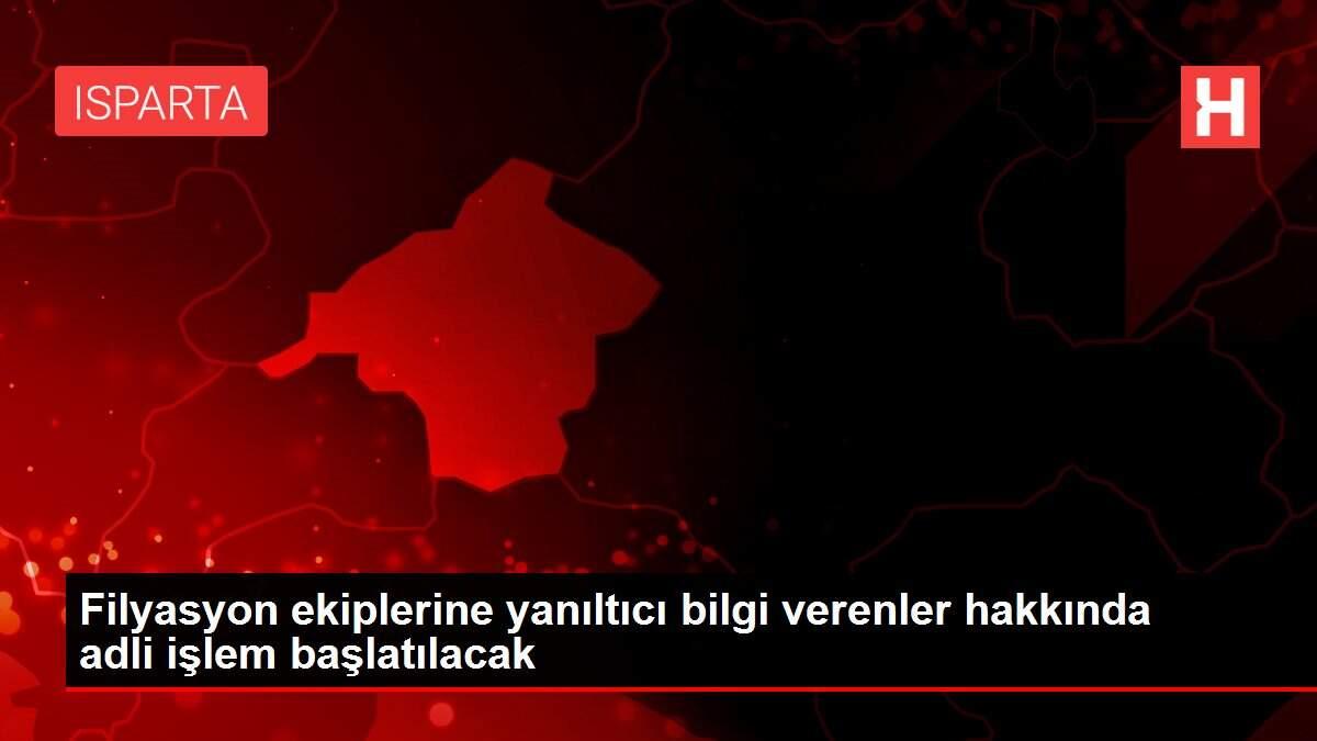 Filyasyon ekiplerine yanıltıcı bilgi verenler hakkında adli işlem başlatılacak Filyasyon ekiplerine yanıltıcı bilgi verenler hakkında adli işlem başlatılacak