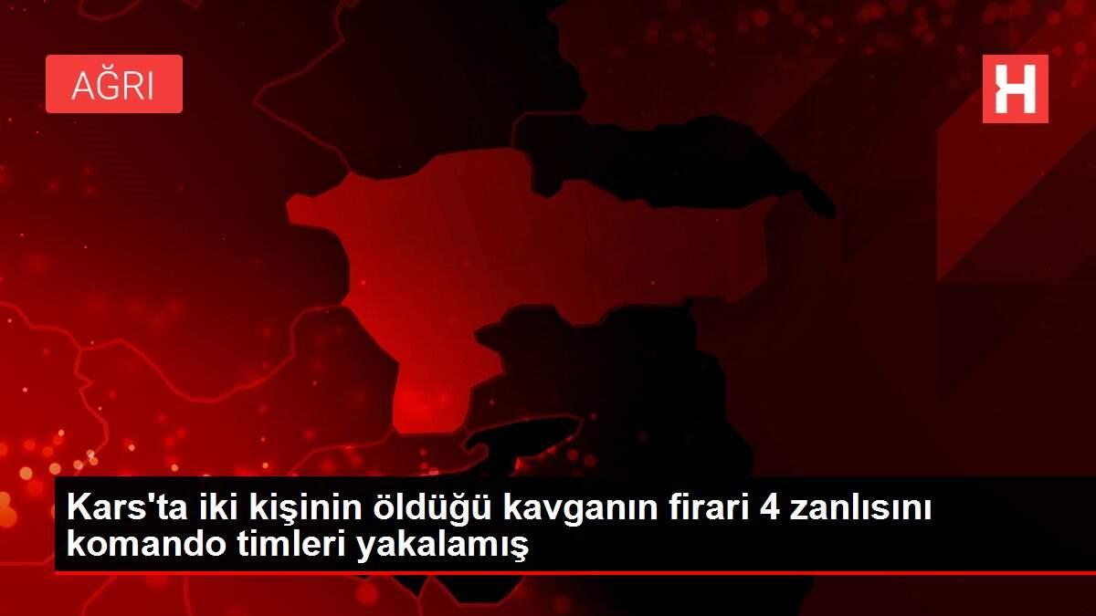 Kars'ta iki kişinin öldüğü kavganın firari 4 zanlısını komando timleri yakalamış Kars'ta iki kişinin öldüğü kavganın firari 4 zanlısını komando timleri yakalamış