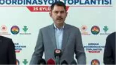 Çevre ve Şehircilik Bakanı Murat Kurum, Şırnak'ta İl Değerlendirme Toplantısı'ndan sonra konuştu... Çevre ve Şehircilik Bakanı Murat Kurum, Şırnak'ta İl Değerlendirme Toplantısı'ndan sonra konuştu...