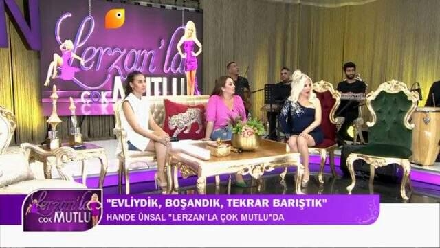 Lerzan Mutlu, dün İstanbul'da meydana gelen depreme canlı yayında yakalandı Lerzan Mutlu, dün İstanbul'da meydana gelen depreme canlı yayında yakalandı