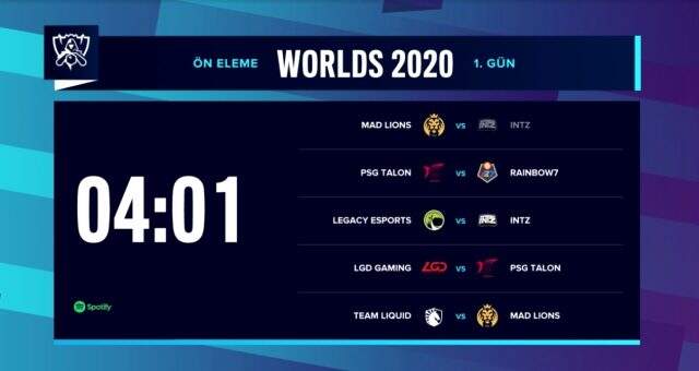 LOL Worlds2020 | LoL Dünya Şampiyonası 2020 fikstür | Lol 2020 Dünya Şampiyonası izle