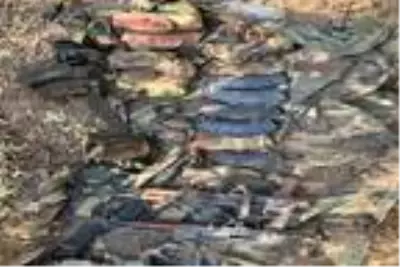 Irak'ın kuzeyinde terör örgütü PKK'ya ait silah ve mühimmat ele geçirildi Irak'ın kuzeyinde terör örgütü PKK'ya ait silah ve mühimmat ele geçirildi