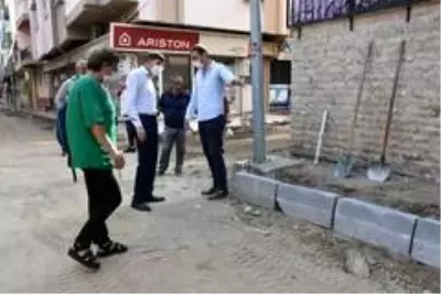 Nazilli Belediyesi Turan Mahallesi'nde çalışmalara devam ediyor Nazilli Belediyesi Turan Mahallesi'nde çalışmalara devam ediyor