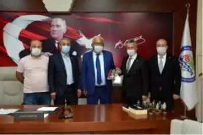 Saadet Partisi'nden Başkan Posbıyık'a ziyaret Saadet Partisi'nden Başkan Posbıyık'a ziyaret