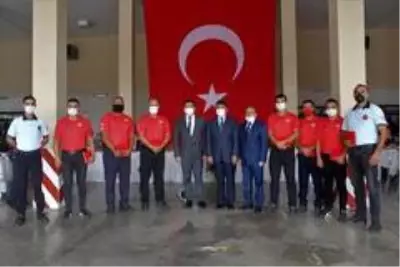 Samsun'da İtfaiye Haftası kutlandı Samsun'da İtfaiye Haftası kutlandı