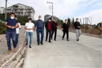 Serdar Mahallesi'nin yolu 1 haftada tamamlanacak Serdar Mahallesi'nin yolu 1 haftada tamamlanacak