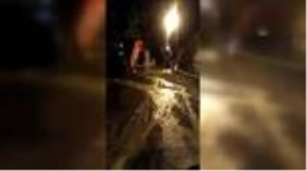 Şiddetli yağış etkili oldu