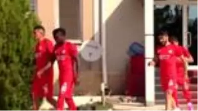 Sivasspor'da MKE Ankaragücü maçı hazırlıkları Sivasspor'da MKE Ankaragücü maçı hazırlıkları