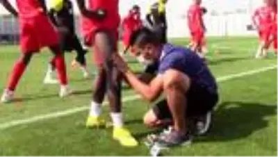 Sivasspor'da MKE Ankaragücü maçı hazırlıkları Sivasspor'da MKE Ankaragücü maçı hazırlıkları