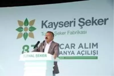 Turhal Şeker'de 87. Pancar Alım Kampanyası heyecanı başladı Turhal Şeker'de 87. Pancar Alım Kampanyası heyecanı başladı