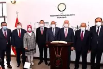 Ulaştırma ve Alt Yapı Bakanı Adil Karaismailoğlu Trabzon'da Büyükşehir Belediyesi'nin çalışmaları... Ulaştırma ve Alt Yapı Bakanı Adil Karaismailoğlu Trabzon'da Büyükşehir Belediyesi'nin çalışmaları...
