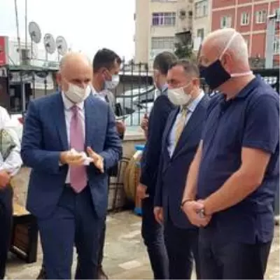 Ulaştırma ve Alt Yapı Bakanı Adil Karaismailoğlu Trabzon'da Büyükşehir Belediyesi'nin çalışmaları... Ulaştırma ve Alt Yapı Bakanı Adil Karaismailoğlu Trabzon'da Büyükşehir Belediyesi'nin çalışmaları...