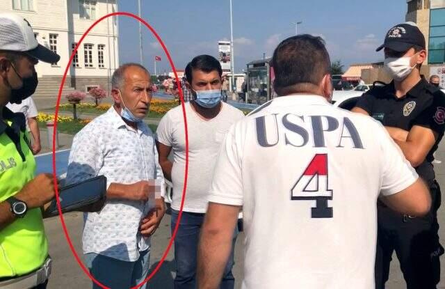 Yayaya yol vermediği için ceza kesilen eski milletvekili polislere hakaret etti Yayaya yol vermediği için ceza kesilen eski milletvekili polislere hakaret etti