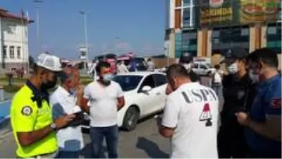 Yayaya yol vermediği için ceza kesilen eski milletvekili polislere hakaret etti Yayaya yol vermediği için ceza kesilen eski milletvekili polislere hakaret etti