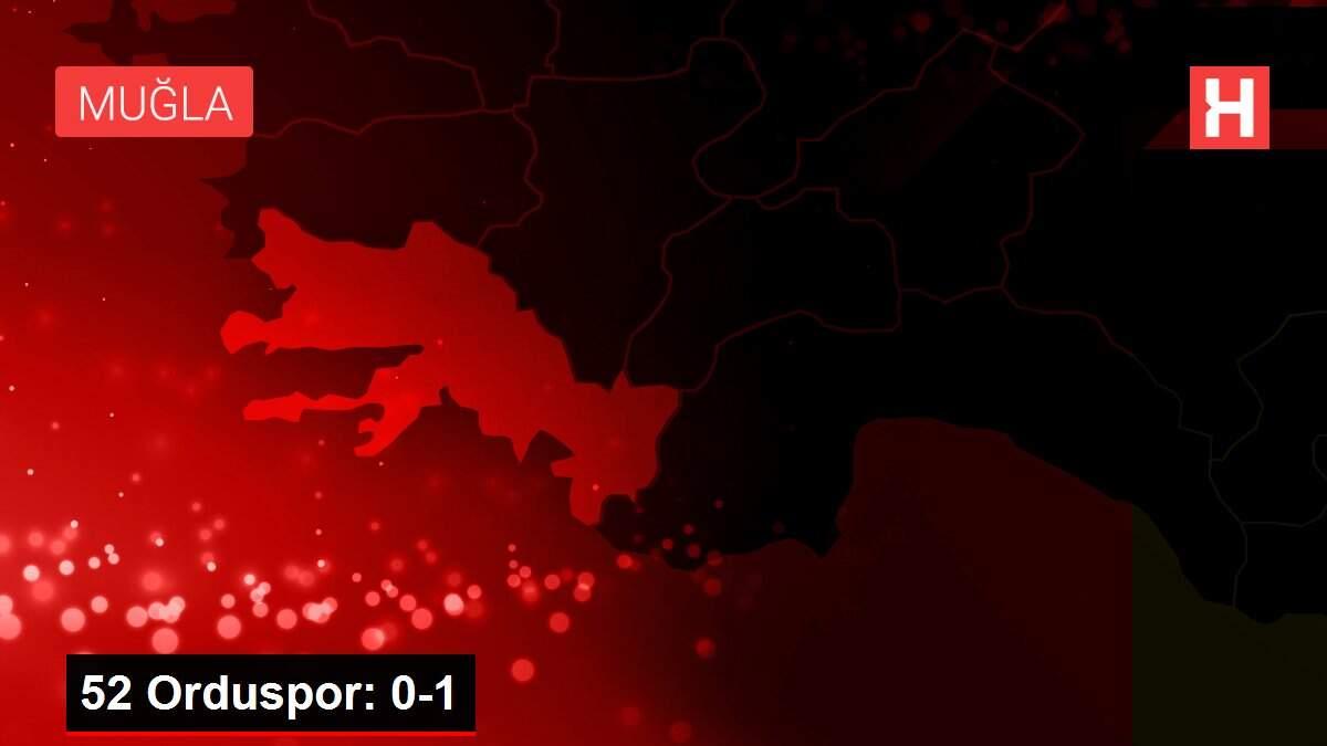 52 Orduspor: 0-1 52 Orduspor: 0-1