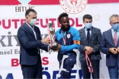 Son dakika haberi: Ampute Futbol Türkiye Kupası'nda şampiyon Etimesgut Belediyesi Son dakika haberi: Ampute Futbol Türkiye Kupası'nda şampiyon Etimesgut Belediyesi