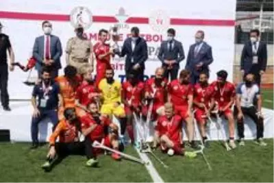 Son dakika haberi: Ampute Futbol Türkiye Kupası'nda şampiyon Etimesgut Belediyesi Son dakika haberi: Ampute Futbol Türkiye Kupası'nda şampiyon Etimesgut Belediyesi