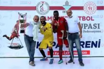 Son dakika haberi: Ampute Futbol Türkiye Kupası'nda şampiyon Etimesgut Belediyesi Son dakika haberi: Ampute Futbol Türkiye Kupası'nda şampiyon Etimesgut Belediyesi