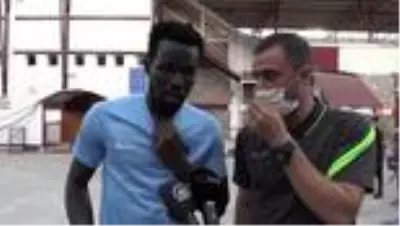 Atakaş Hatayspor - Kasımpaşa maçının ardından - Diouf - HATAY Atakaş Hatayspor - Kasımpaşa maçının ardından - Diouf - HATAY