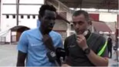 Atakaş Hatayspor - Kasımpaşa maçının ardından - Diouf - HATAY Atakaş Hatayspor - Kasımpaşa maçının ardından - Diouf - HATAY