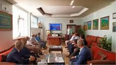 Başkan Sebahattin Ceyhun'dan belediyelere ziyaret Başkan Sebahattin Ceyhun'dan belediyelere ziyaret