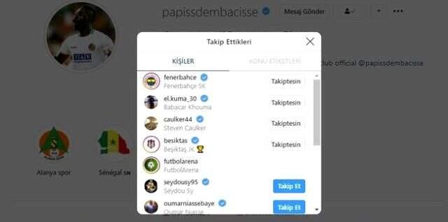 Beşiktaş'ın gündemindeki Cisse, Fenerbahçe'yi takip etmeye başladı Beşiktaş'ın gündemindeki Cisse, Fenerbahçe'yi takip etmeye başladı